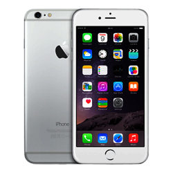 Apple iPhone 6 Plus, iOS, 5.5, 4G LTE, SIM Free, 64GB Silver